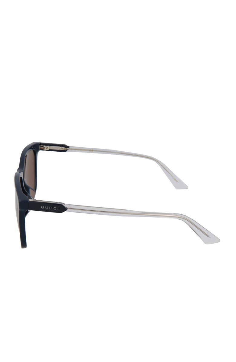 Gucci 60mm Core Rectangle Sunglasses, Alternate, color, 