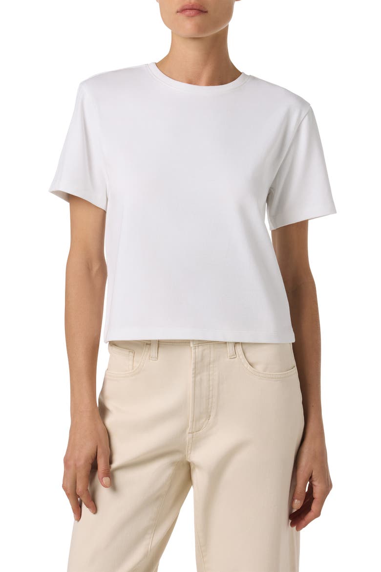 Boxy Cotton T-Shirt, Main, color, WHITE