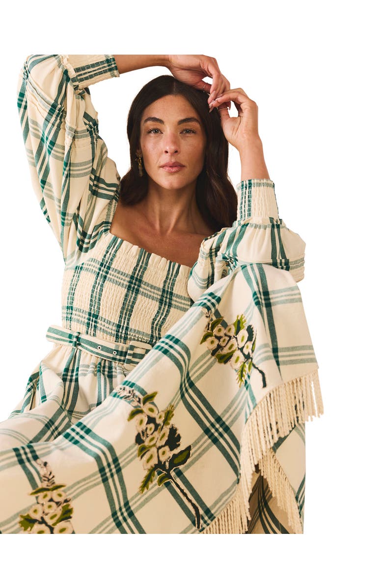 Eddy Eloise Dress x McKenzie Collaboration, Alternate, color, Green Plaid Larsen Floral