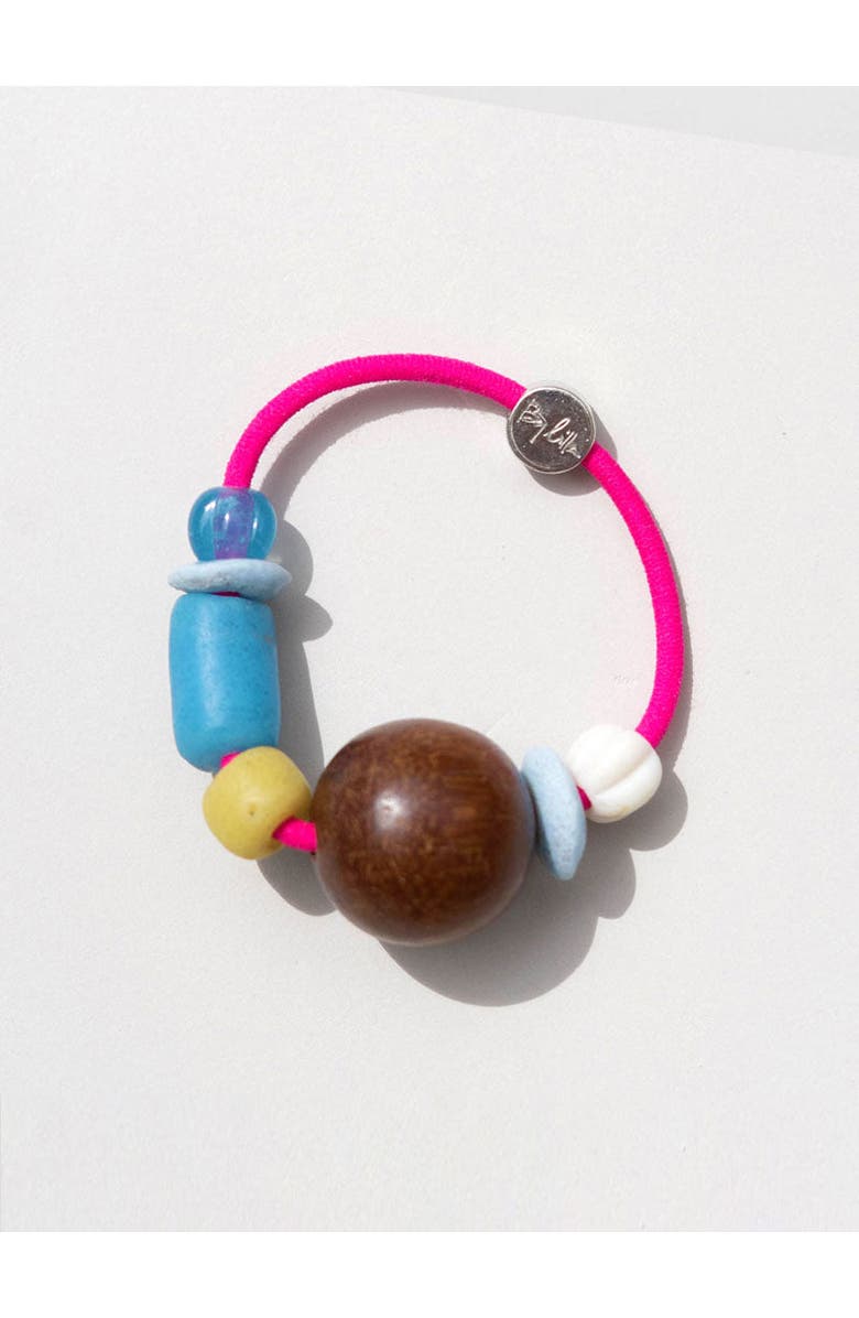 By Lilla Blowfish Capsule Bracelet Hairtie, Main, color, Multi