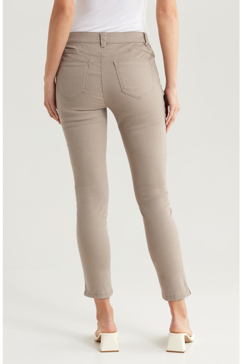 High Waist Ankle Skinny Pants, Alternate, color, MOONROCK