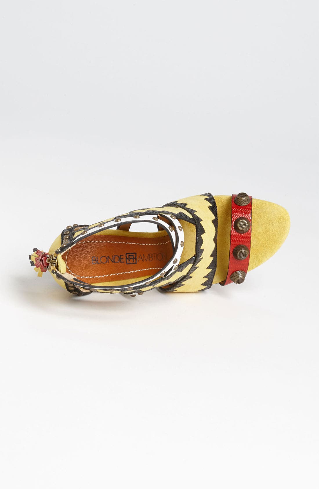 'Renata' Sandal, Alternate, color, DIJON