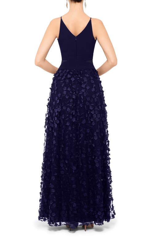 Xscape Evenings Xscape Floral Appliqué Gown