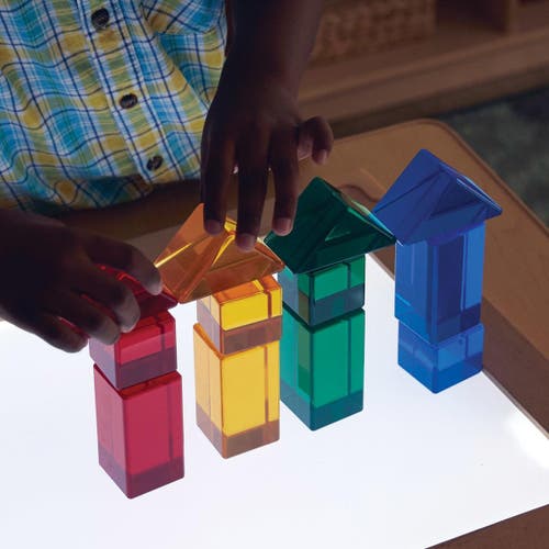 Kaplan Early Learning Company Light And Color Geo Set In Multi