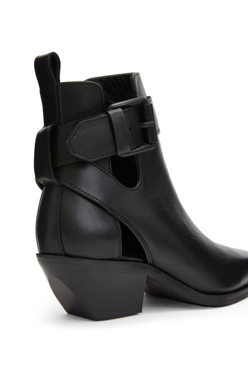 Allsaints Demi Cutout Bootie In Black