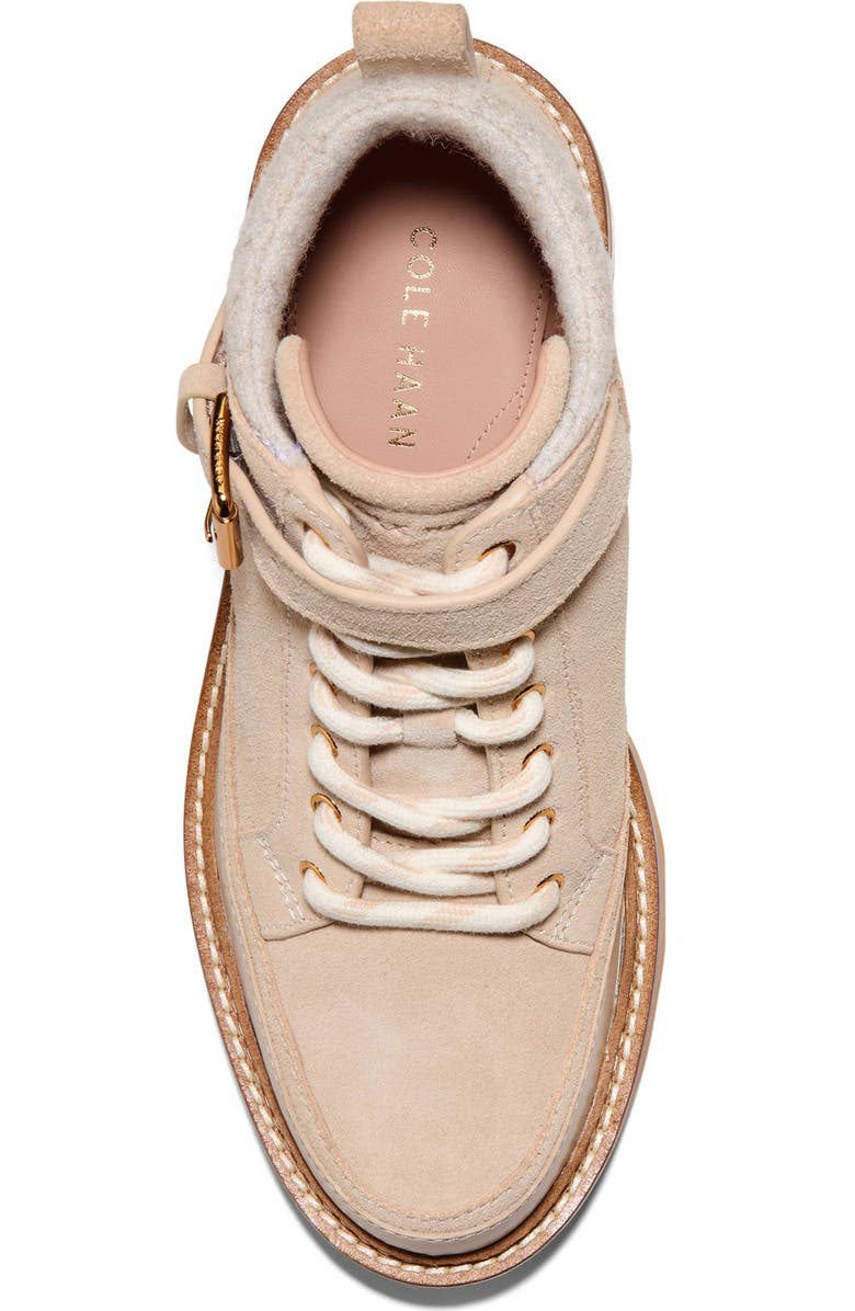 Cole Haan Shibley Waterproof Bootie, Alternate, color, Light Sesame Wp Suede