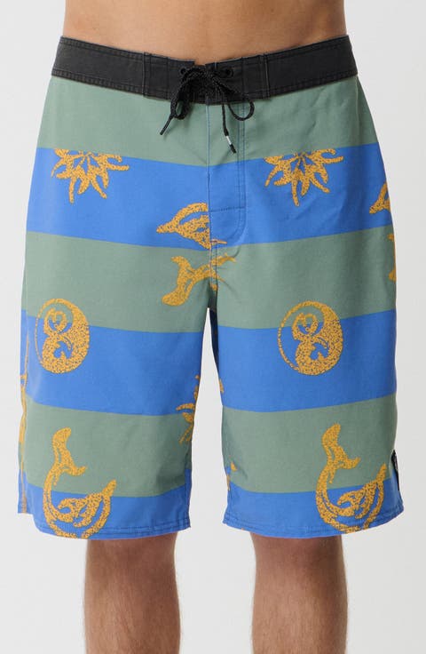 Mirage Disorder Striped Board Shorts