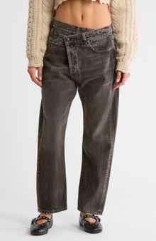 R13 Crossover Straight Leg Jeans