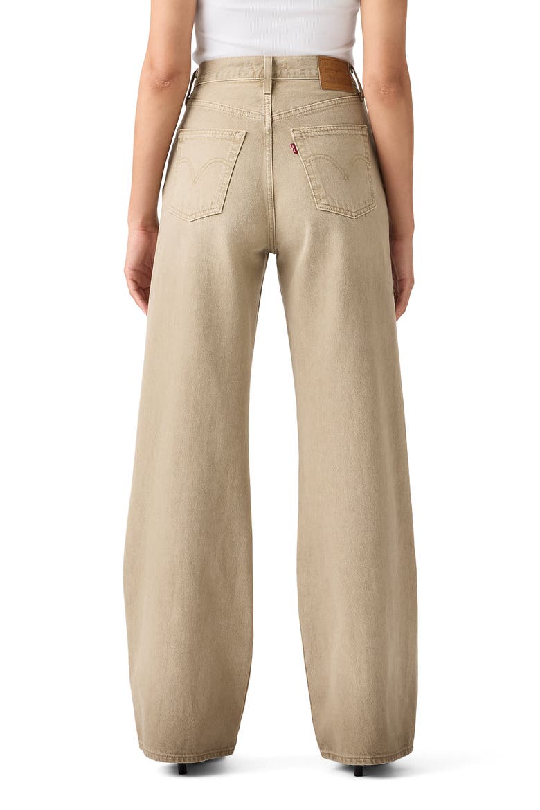 Ribcage High Waist Wide Leg Jeans, Alternate, color, CHIPPED WINTER TWIG