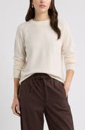 Caslon® Wool & Cashmere Raglan Sweater