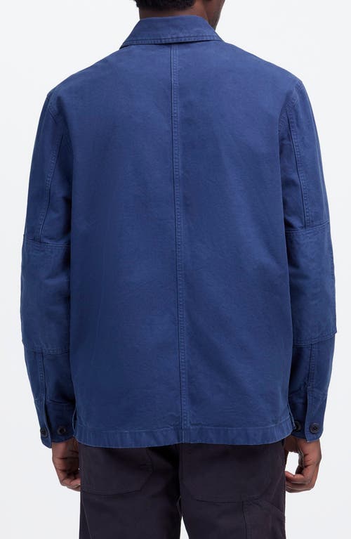 Madewell Overshirt In Vintage French Blue