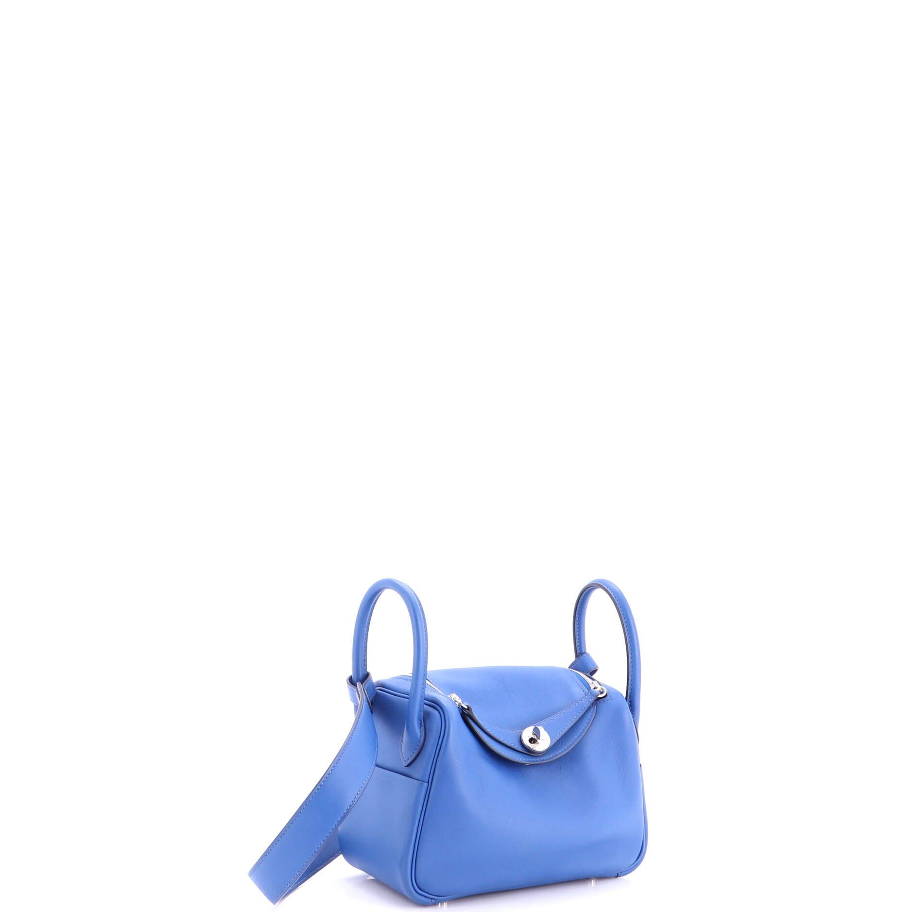 Lindy Bag Swift Mini, Alternate, color, Bleu France