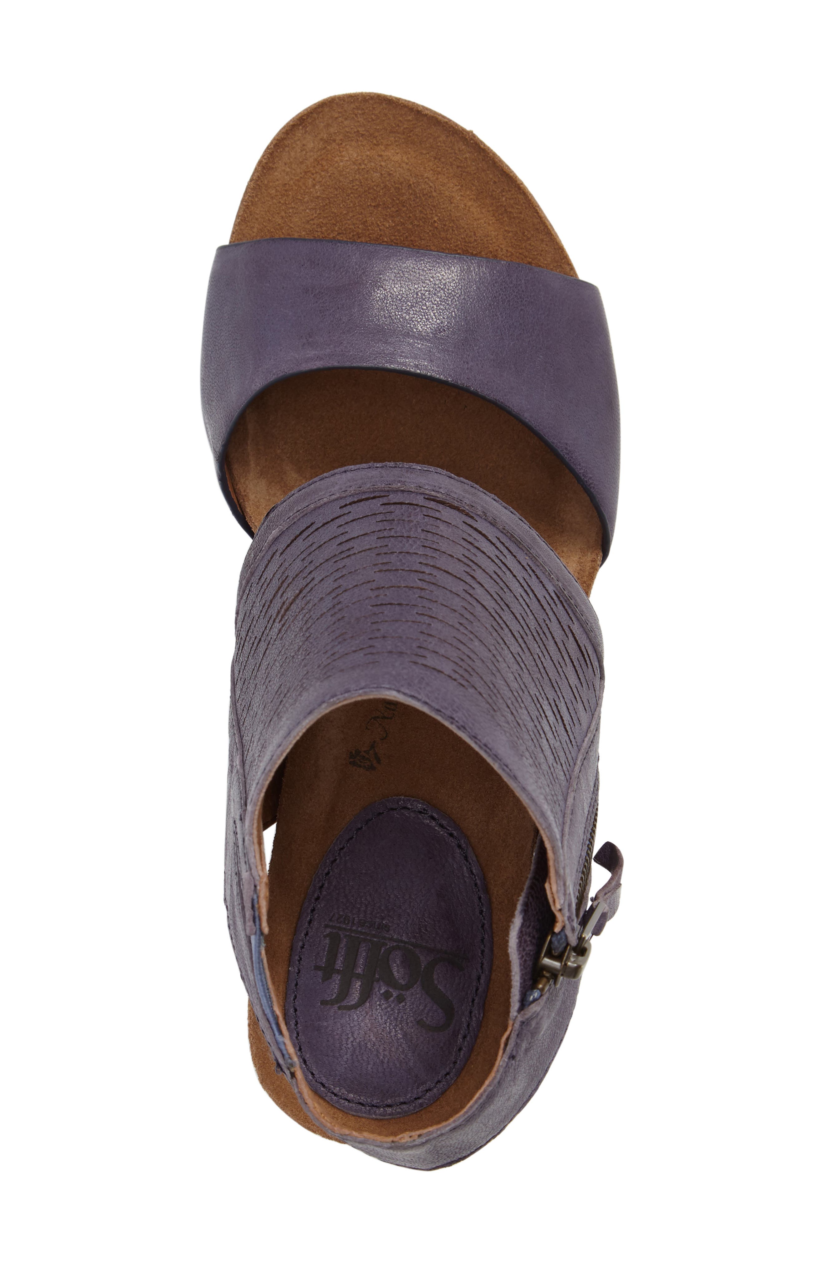 Milan Block Heel Sandal, Alternate, color, DENIM LEATHER