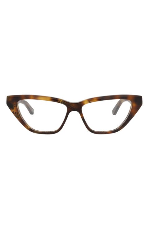 52mm Cat Eye Optical Glasses