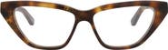 Balenciaga 52mm Cat Eye Optical Glasses
