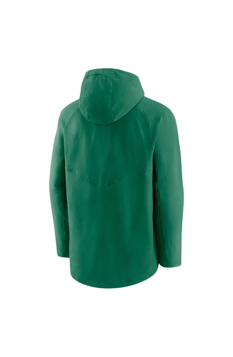 Nike Men's Nike Kelly Green Oakland Athletics Authentic Collection Performance Raglan Full-Zip Hoodie, Alternate, color, 