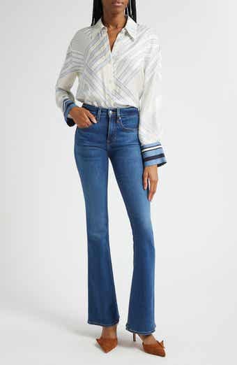 Delila Stripe Silk Blend Shirt