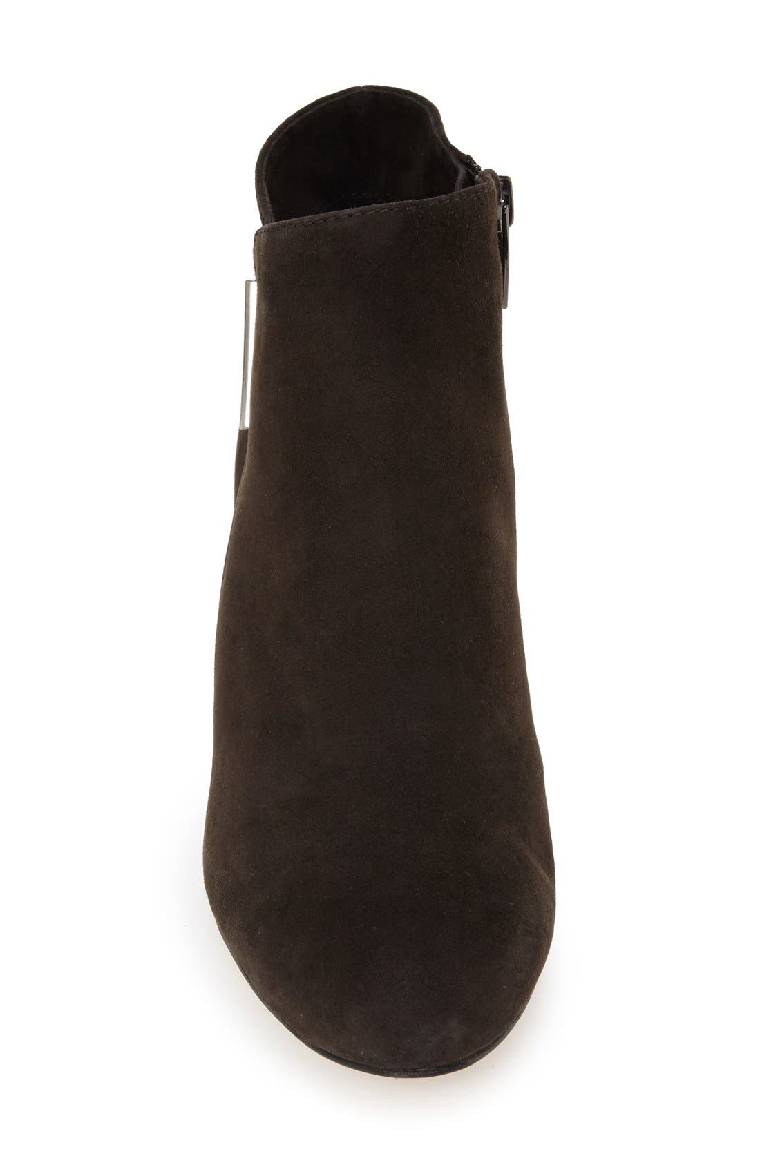 Asymmetrical Bootie, Alternate, color, CHARCOAL GREY