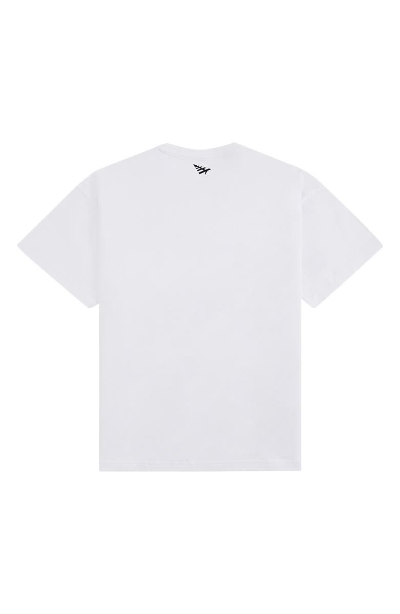 PAPER PLANES Postcard Graphic T-Shirt, Alternate, color, White