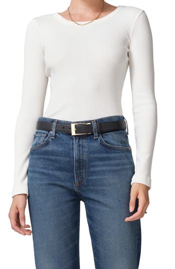 Citizens Of Humanity Bina Crewneck Top In Canvas In Canvas