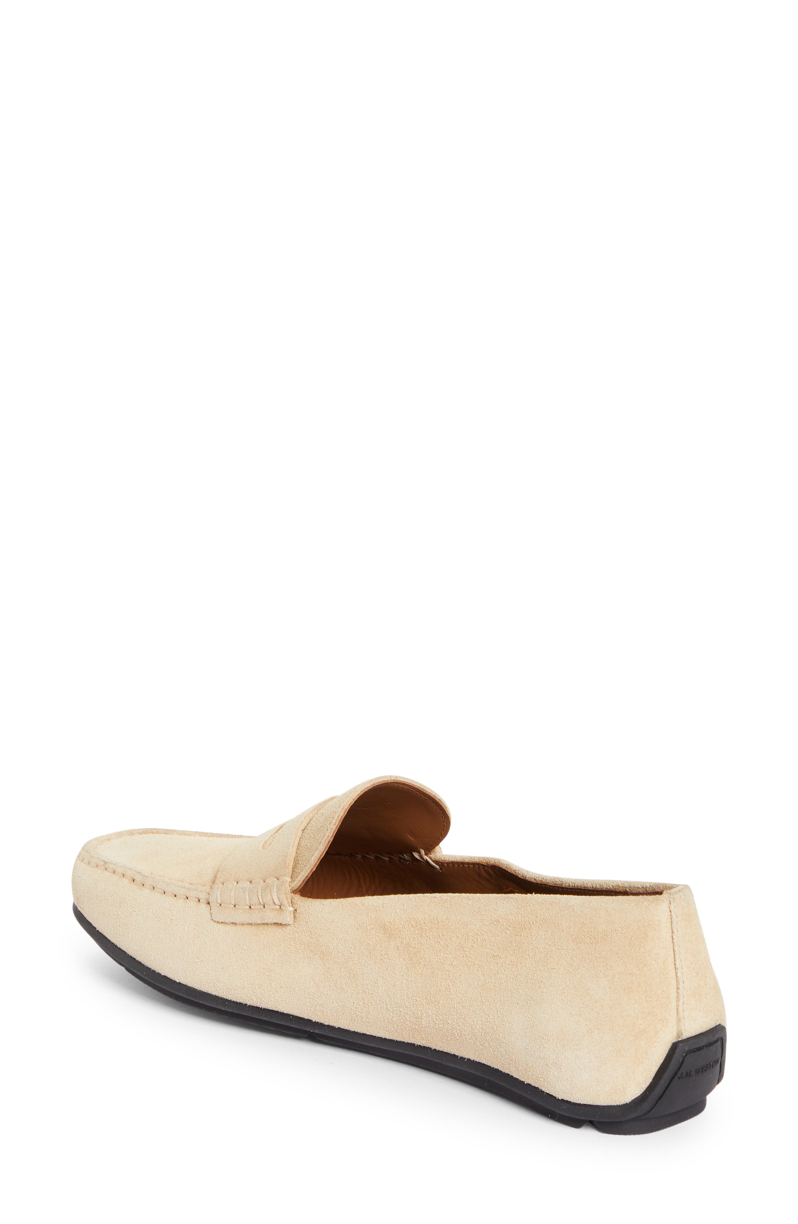 JM WESTON Warning Driving Penny Loafer, Alternate, color, 