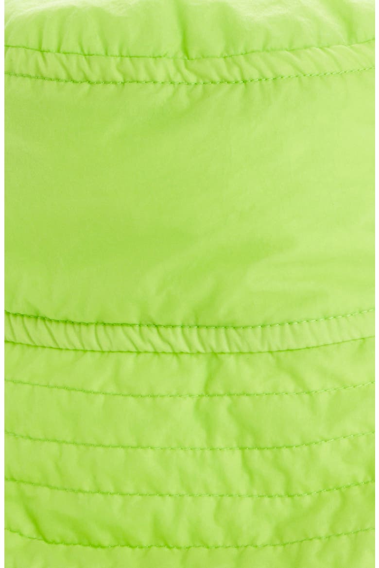 Gilly Quilted Bucket Hat, Alternate, color, LIME