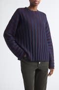 Eckhaus Latta Keyboard Stripe Merino Wool Sweater