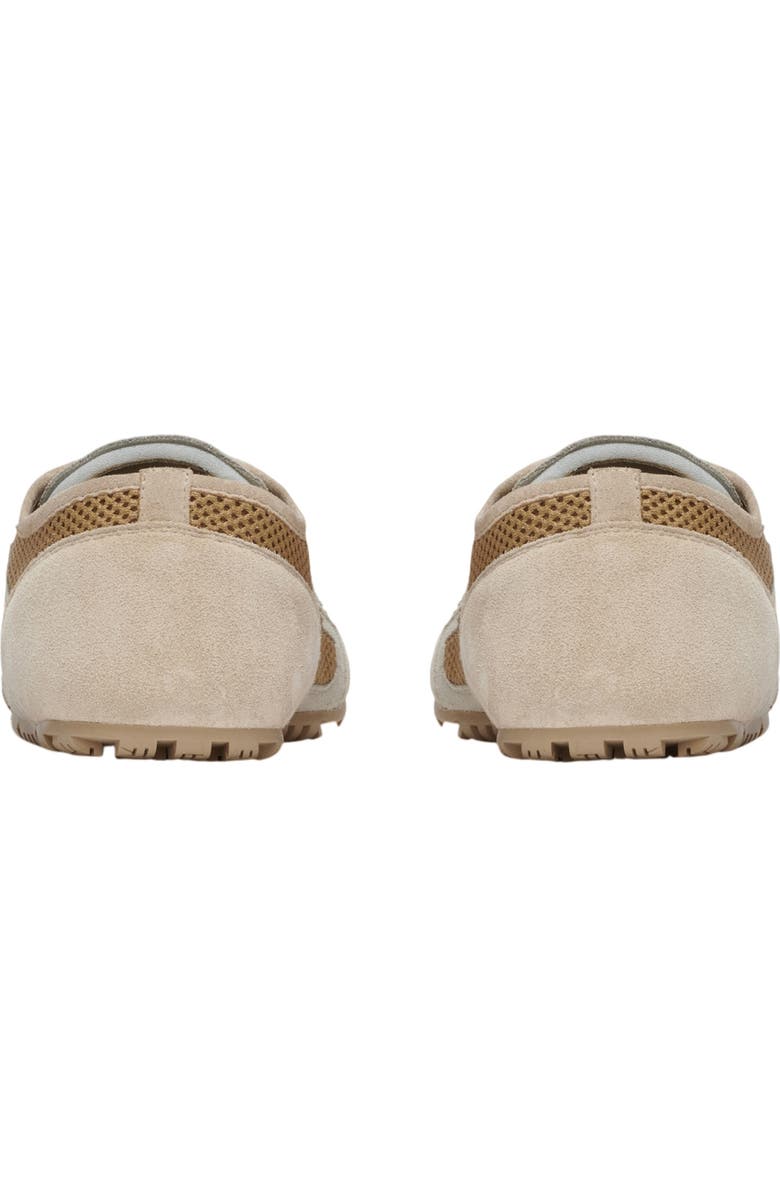 Balmain Racer 45 trainers in mesh and suede leather, Alternate, color, Beige