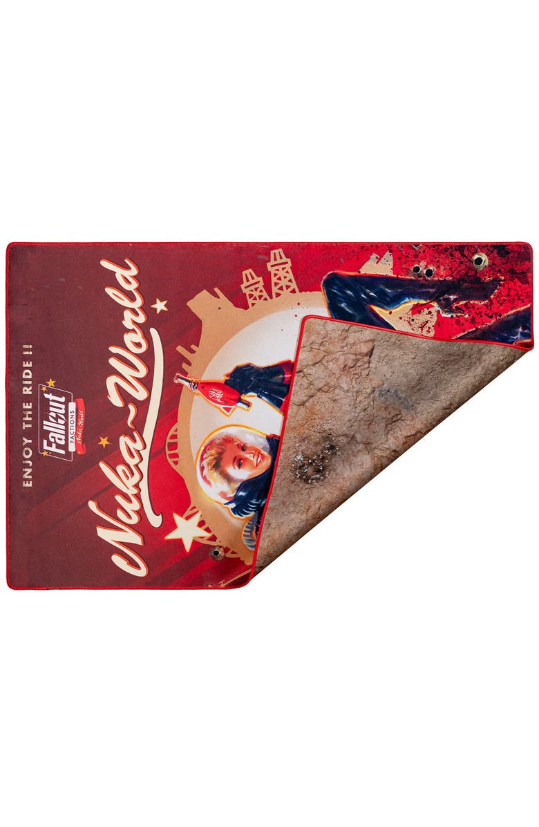 Modiphius Entertainment Modiphius Fallout Factions Map Nukaworld 35In Rpg Playmat, Alternate, color, Multicolored