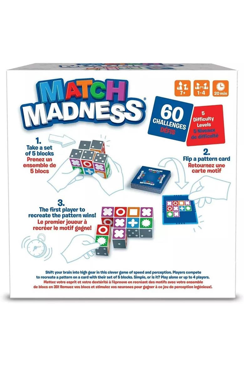 Match Madness Board Game, Alternate, color, Multicolored