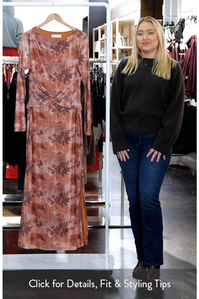 Nash Long Sleeve Body-Con Dress video