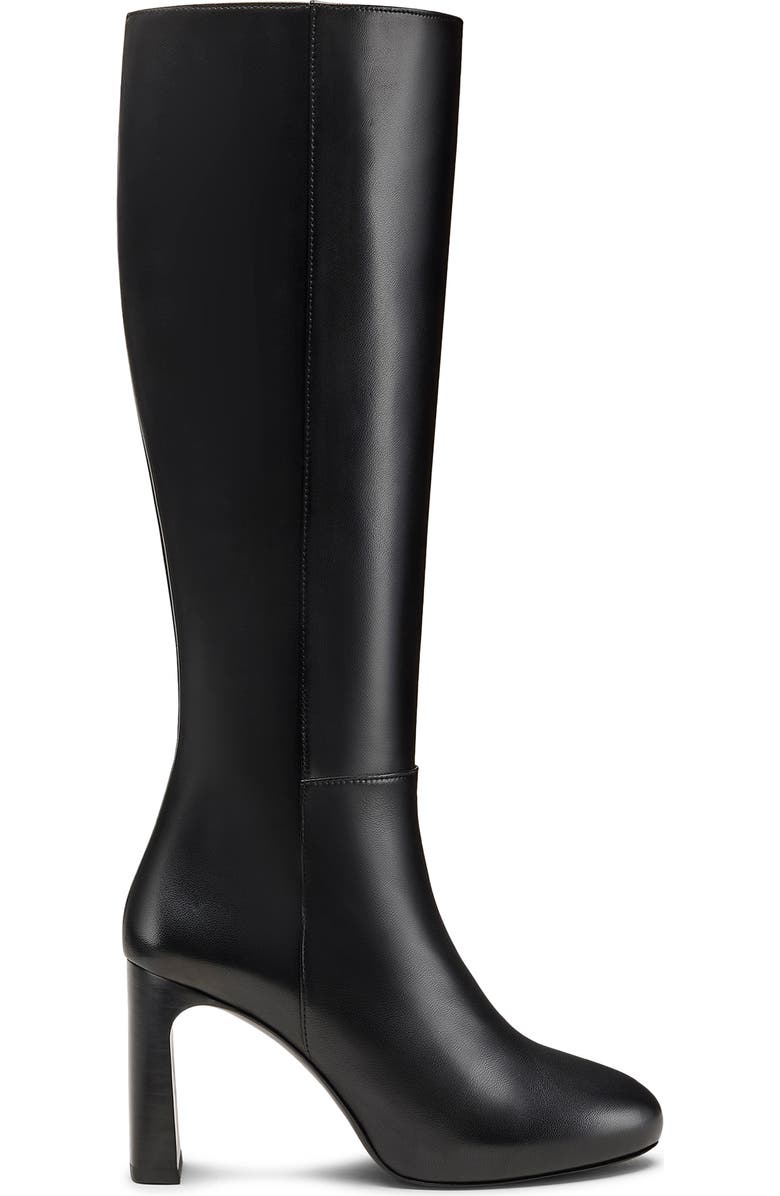 Stuart Weitzman Babette Platform Boot, Alternate, color, Black/ Black