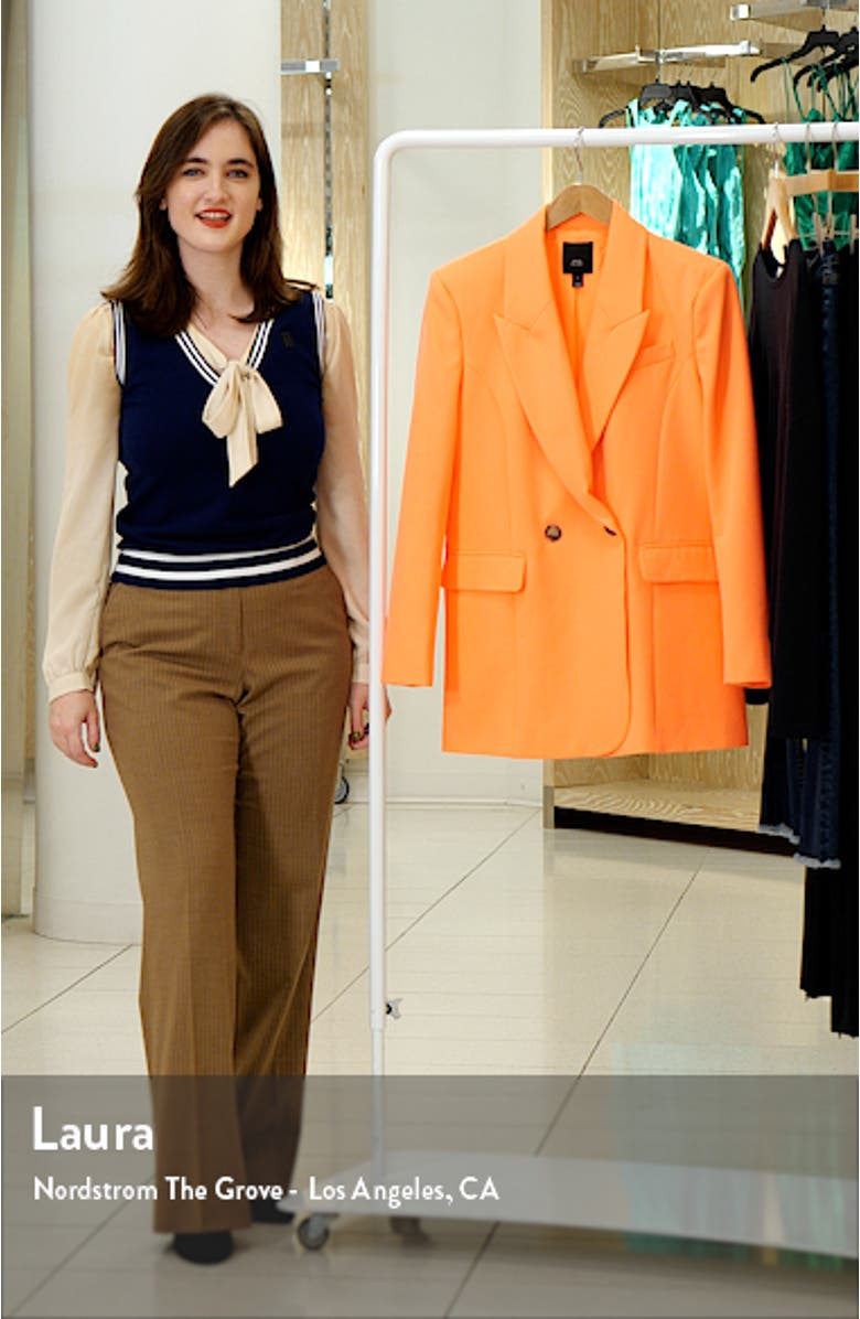 Structured Double Breasted Blazer, sales video thumbnail