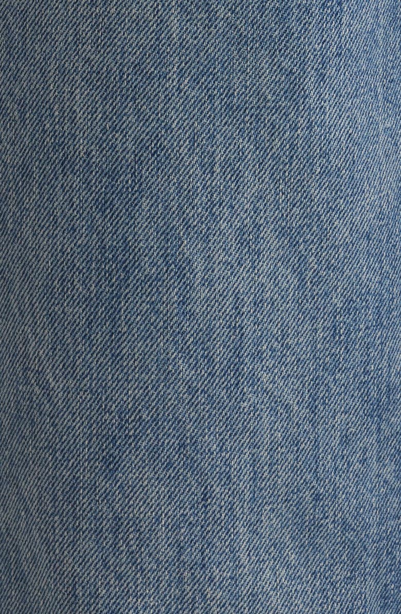 SLVRLAKE Selena High Waist Organic Cotton Wide Leg Jeans, Alternate, color, Six Rivers