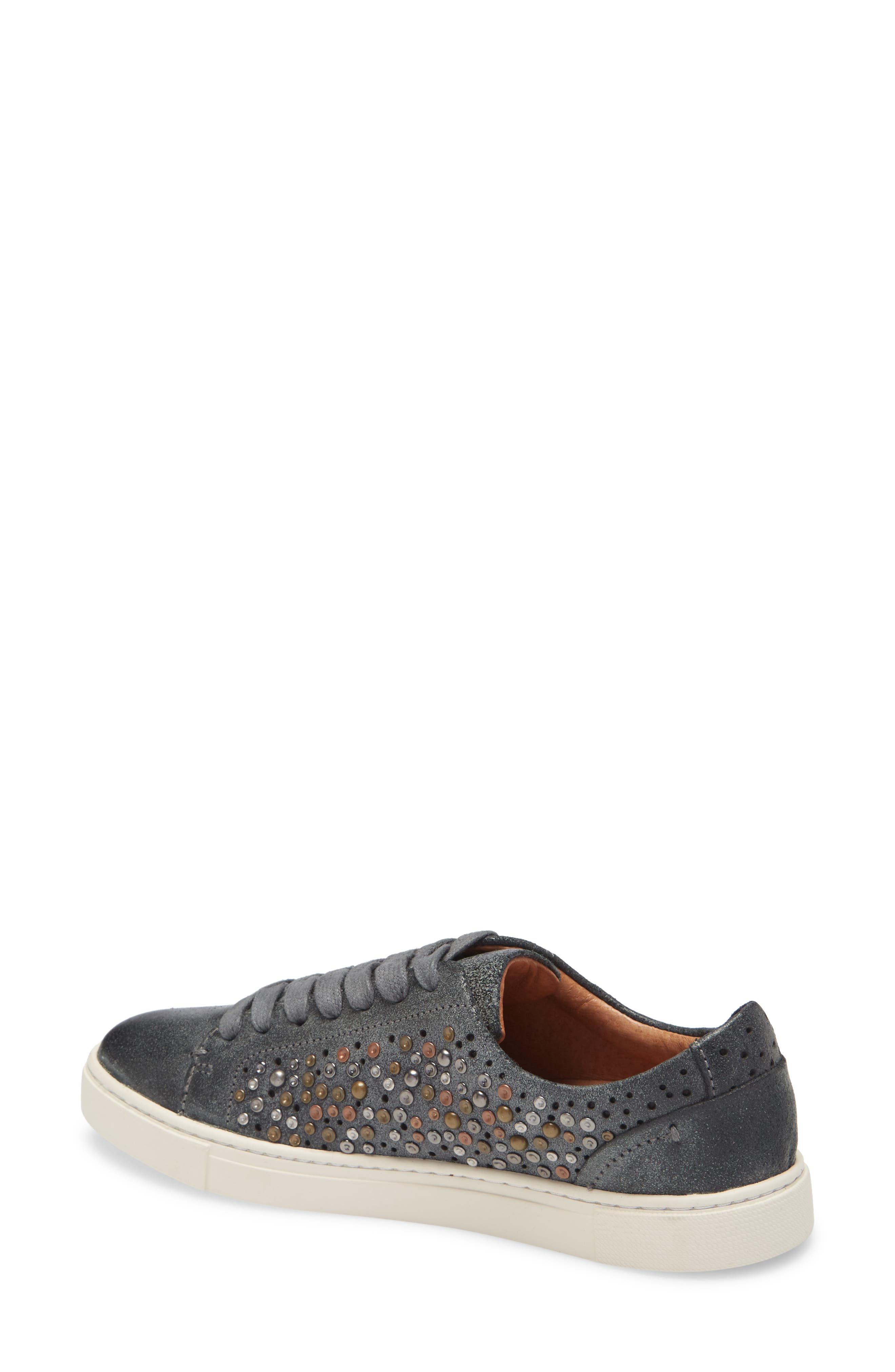 Frye Ivy Deco Stud Sneaker, Alternate, color, 