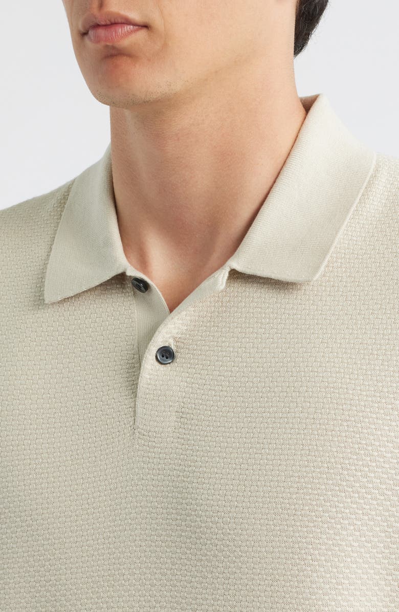 Theory Soris Cotton Polo, Alternate, color, New Sand