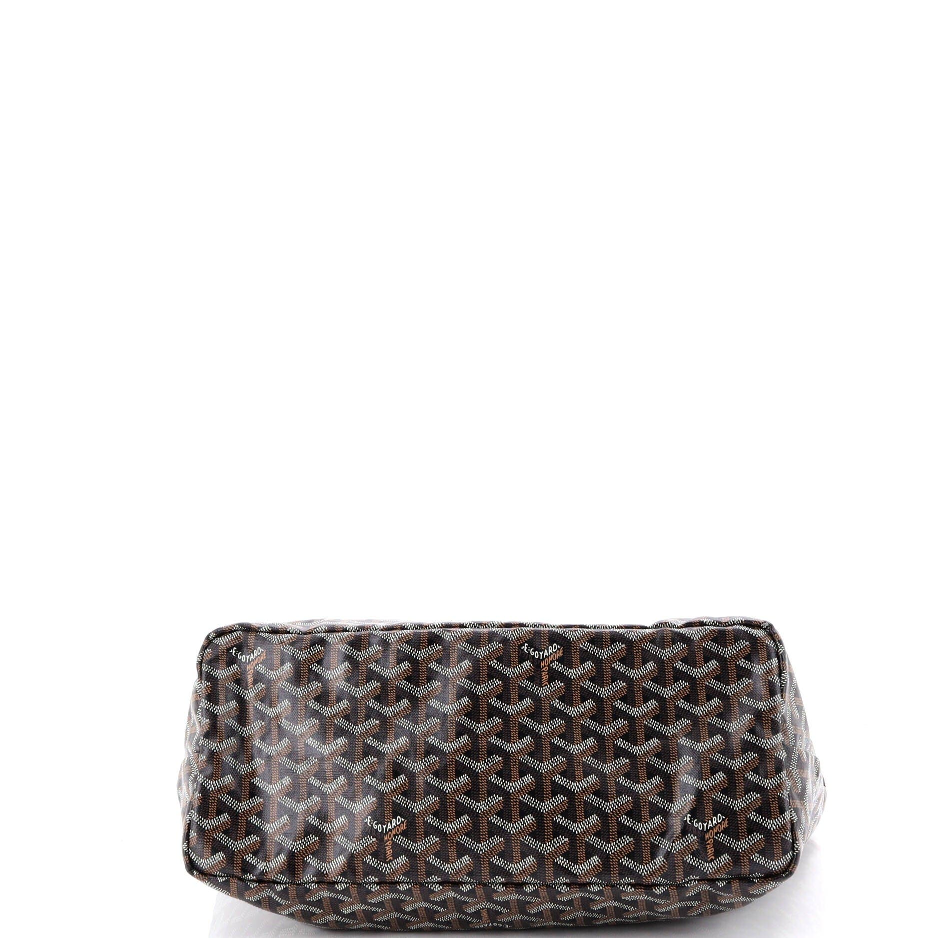 Pre-Owned Goyard Saint Louis Tote Coated Canvas PM, Alternate, color, 