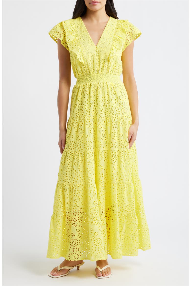layered eyelet dress WITH LOVE Maxi (Women) Search: Skater Dresses