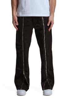 PURPLE BRAND Zip Detail Woven Track Pants