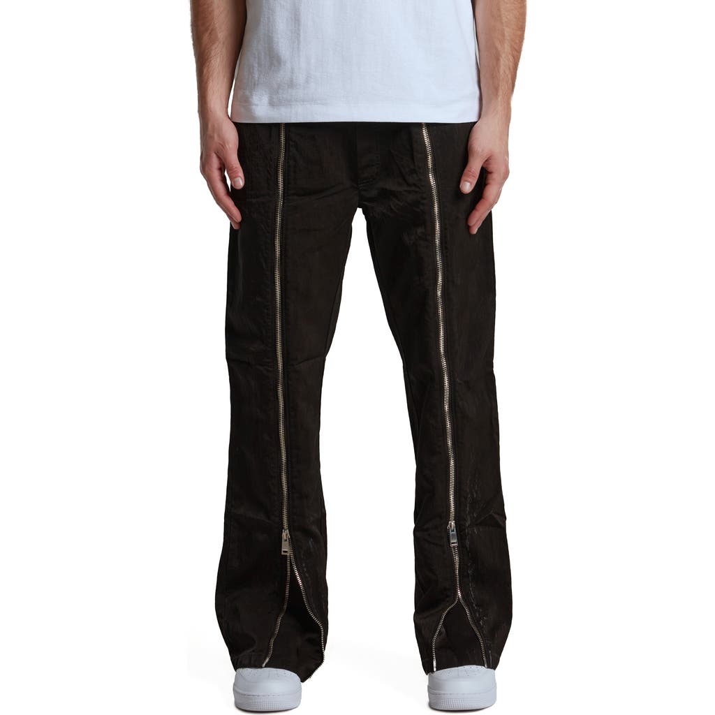 Purple Brand Zip Detail Woven Track Pants