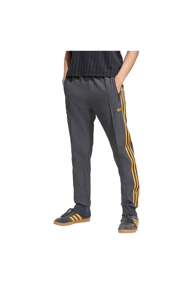 adidas Men's adidas Charcoal Manchester United Lifestyler Track Pants, Main, color, Charcoal