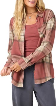 O'Neill Logan Plaid Flannel Shirt