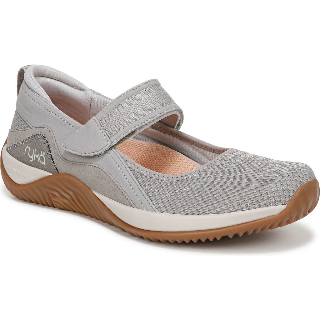 Ryka Rykä Echo Knit Mary Jane Sneaker In Paloma Grey