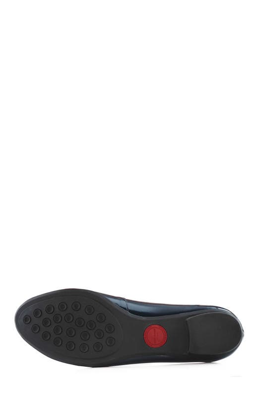 Marc Joseph New York Ferris Leather Ballet Flat, Alternate, color, Navy Patent