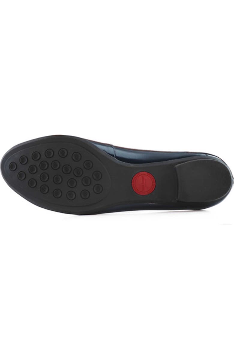 Marc Joseph New York Ferris Leather Ballet Flat, Alternate, color, Navy Patent