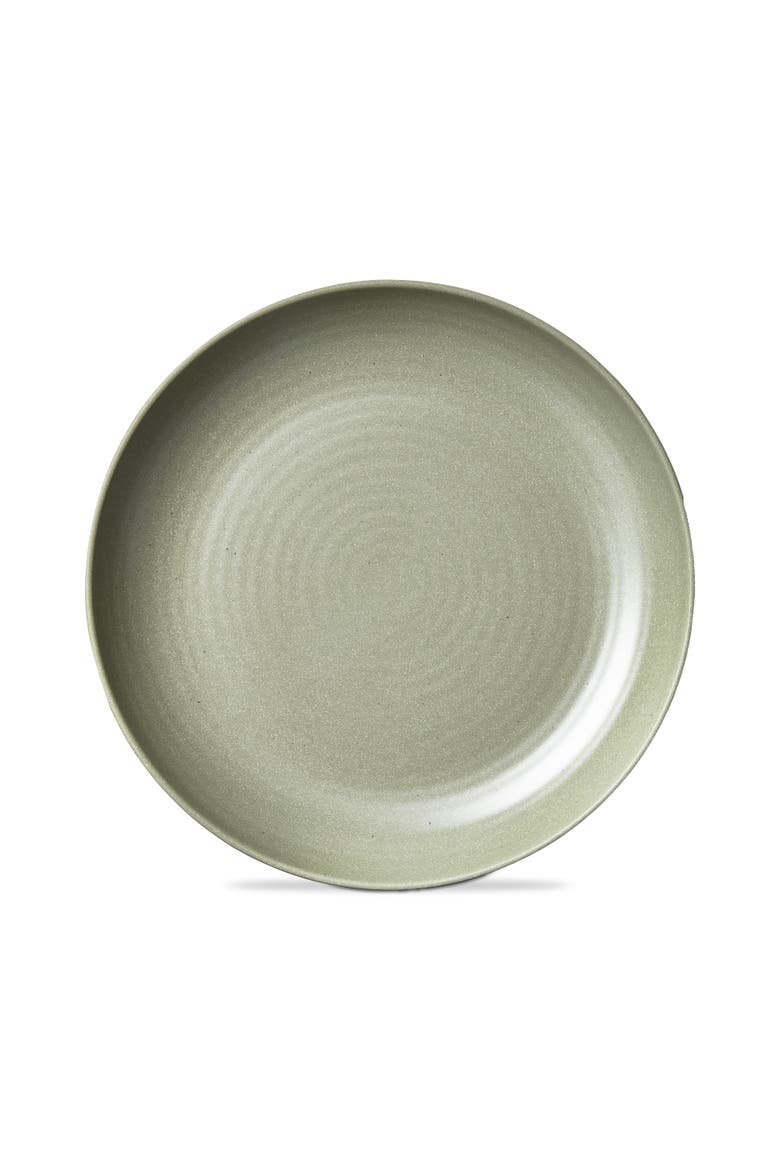 Green Brooklyn Melamine Dinner Plate - Dishwasher Safe, Main, color, Brown