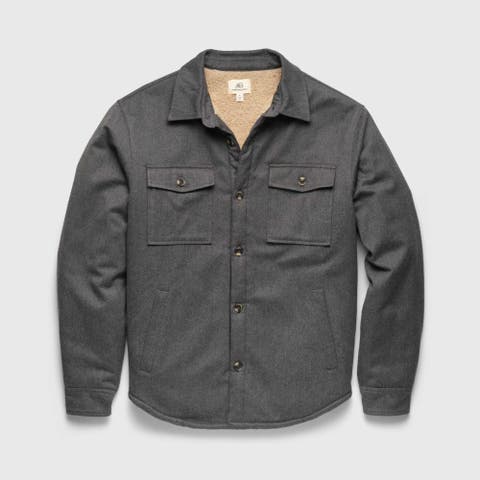 Skip Solid Shirt Jacket