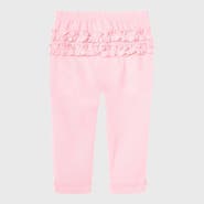 CITY THREADS Girls Ruffle Butt Soft 100% Cotton Leggings