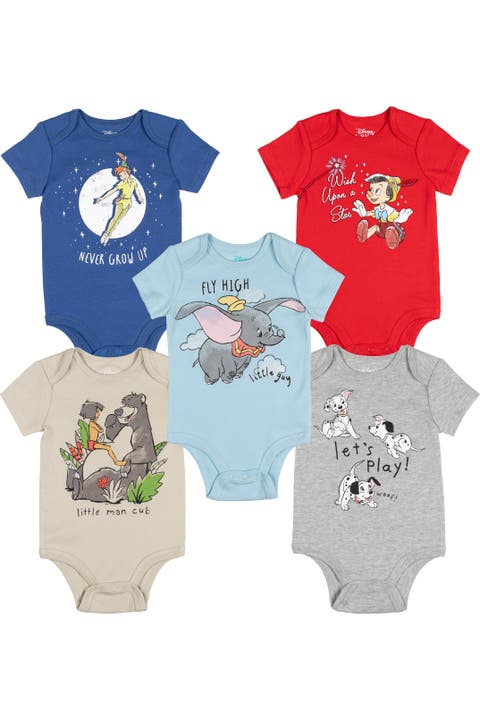 5-Pack Short Sleeve Bodysuits