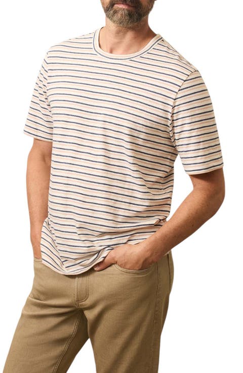 Sunwashed Stripe Organic Cotton T-Shirt
